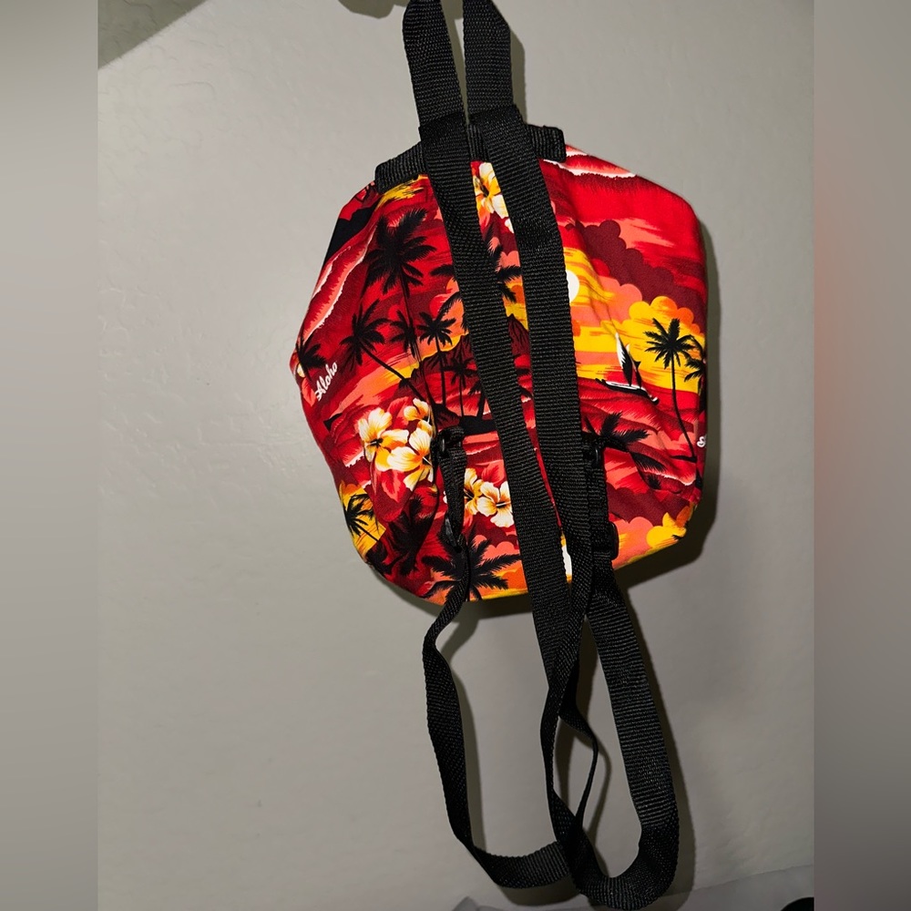 Boho Beach Small Backpack made & purchased in Hawaii - Picture 3 of 8